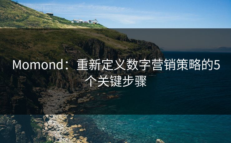 Momond：重新定义数字营销策略的5个关键步骤